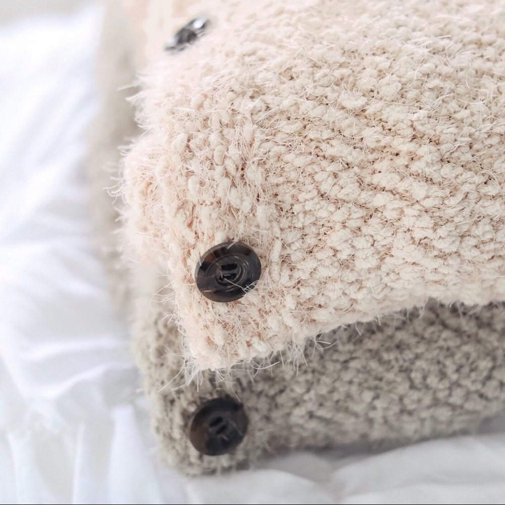 Tribeca Soft Fuzzy Cardigan Sweater - Picture 7 of 8